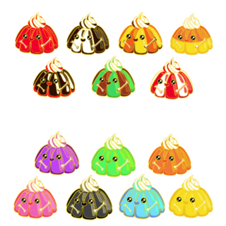 One Small Jelly Pin of your Choice