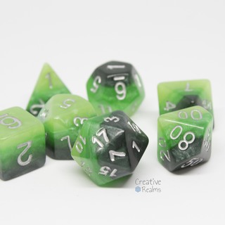 Dice Set Rainforest