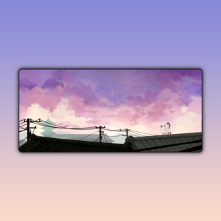 Lavender Twilight Deskmat