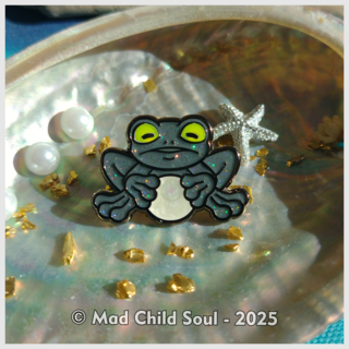 Mini Frog Guardian - stone (BN)