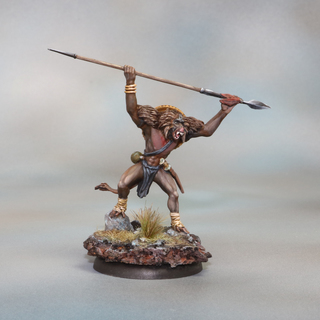 Geladan warrior (baboon man) Shinasa the wellgroomed (GEL07)