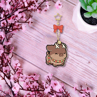 Donner Wooden Charm | SC 🐮