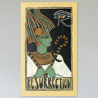 Oracle Card Wall Art: Resurrection