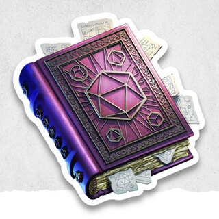 Prayer's Handbook Vinyl Sticker