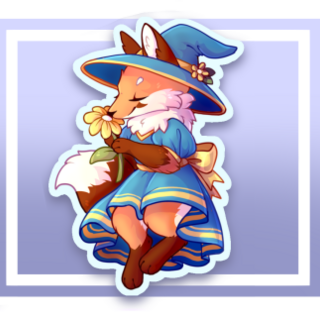Vinyl Sticker - Marigold the Fox