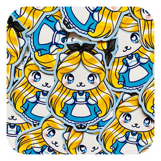 Alice Vinyl Glossy Sticker