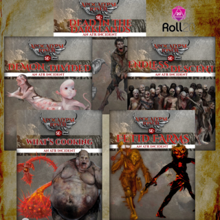 Incident Bundle. 5 Adventures (Print & PDF).