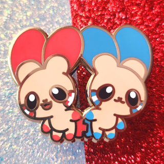 Plusle Minun Pin