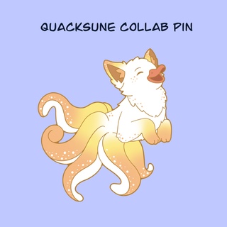 Quacksune Enamel Pin
