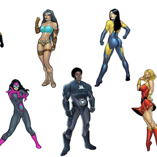 Omada Team Acrylic Standee Set