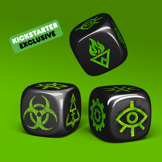 Terra Mortis - Exclusive Engraved Fate Dice 3-Pack