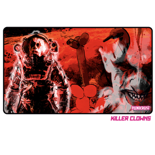 Killer Clowns Stitched Edge Premium Playmat