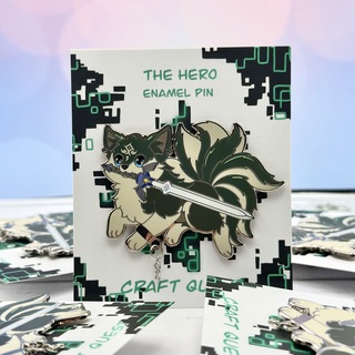 B GRADE- The Hero Enamel Pin