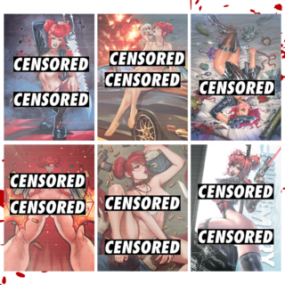 Store - HOT METAL TRADING CARD SET (6 Cards)