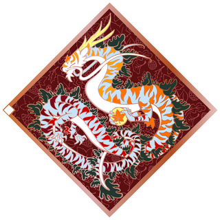Dragon of the West Ao Run Enamel Pin - Preorder