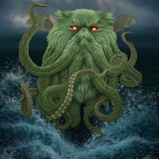 Poster - Catthulu   *(SHIPPING - US & CA ONLY)