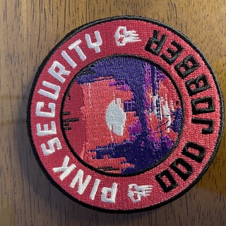 Embroidered Pink Security Employee Patch Pre-Order