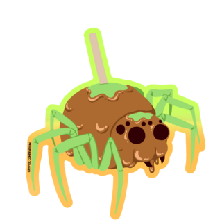 Caramel Apple STICKER