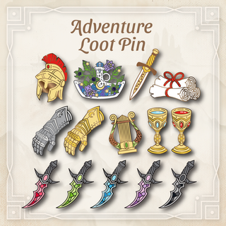 Adventure Loot Pin