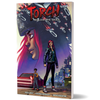 Printed Copy of Torch: Reclaim the Skies #1 – Main Cover
