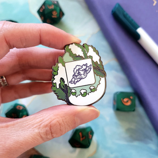 Dryad Tamagotchi Pin