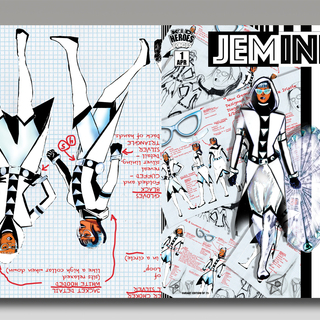 JEMINI #1 Comic Book CONCEPT VARIANT by Iriarte