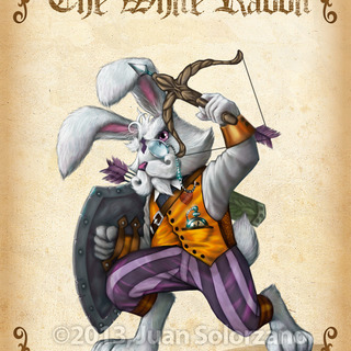 Poster - White Rabbit