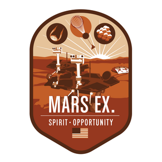 Mars Exploration Patch (featuring Spirit & Oppy)