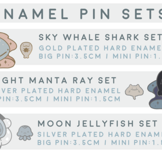 Enamel Pin Set