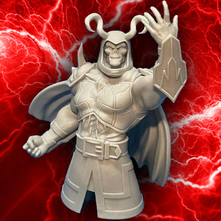 Doomface Bust Statue