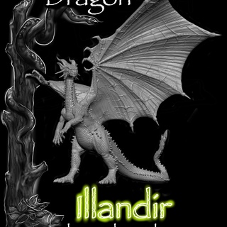 Illandir, resin model and STL file