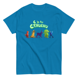 Adult T-Shirt - C is for Cthulhu Line-up