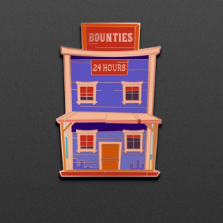 Bounty Hunter 'Bounties' Pin