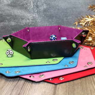 Folding Hexagonal Dice Tray