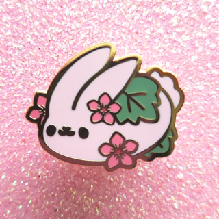 Mochi Bunny Pin