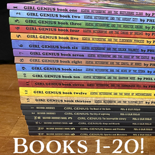 All the Epic Bundle: Girl Genius Softcover Books 1-20