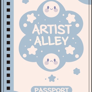 B5 Reusable Stickerbook (Artist Alley Passport)