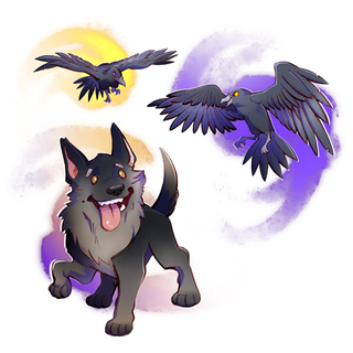 Sticker: Animal Familiars Chibi