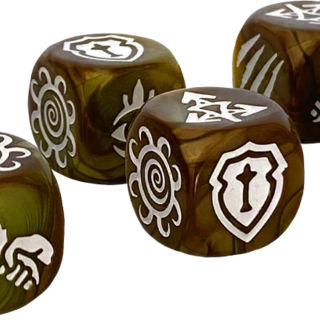 Acrylic Dice - Demon Set