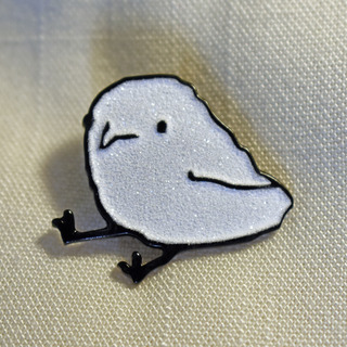 Lumpy Bird Pin