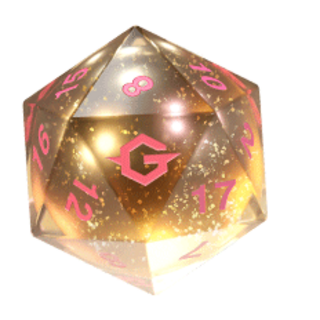 DICE - Liquid Core D20 Agaar Gummy Bear