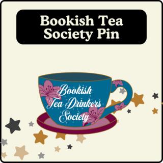 Bookish Tea Drinkers Pin