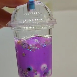 PREORDER - PURPLE Eye Boba Liquid Shaker