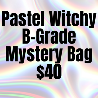 Pastel Witchy B-Grade Pin Grab Bag