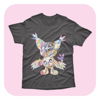 T-Shirt - Magical Silhouettes - Digimon - Gatomon