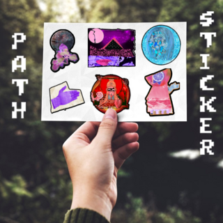 SUNLIT PATH: Sticker Sheet