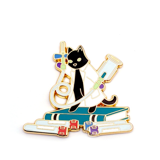 Phlebotomy Cat Pin