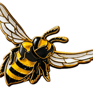 Metal Collectable Bee Pin