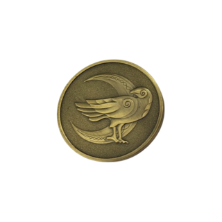 Raven Challenge Coin - Bronze