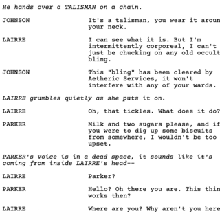 Mythos: The Village Script Book (physical copy)